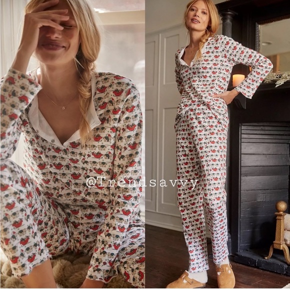 Roberta Roller Rabbit Other - Roller Rabbit Holly Jolly Pajama Set